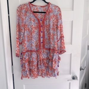 POUPETTE ST BARTH COVER UP DRESS XS